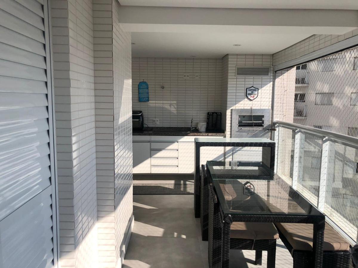 Apartamento Jardim Do Mar, Frente A Praia Praia Grande  Exteriör bild